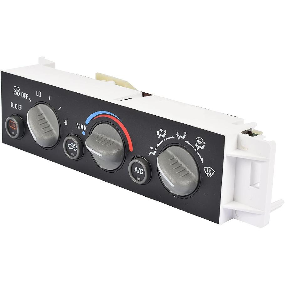 599-006 AC Heater Climate Control Panel With Rear Defogger Replacement For 1996-2000 Chevy Cadillac And GMC - Escalade C1500 C2500 Suburban K1500
