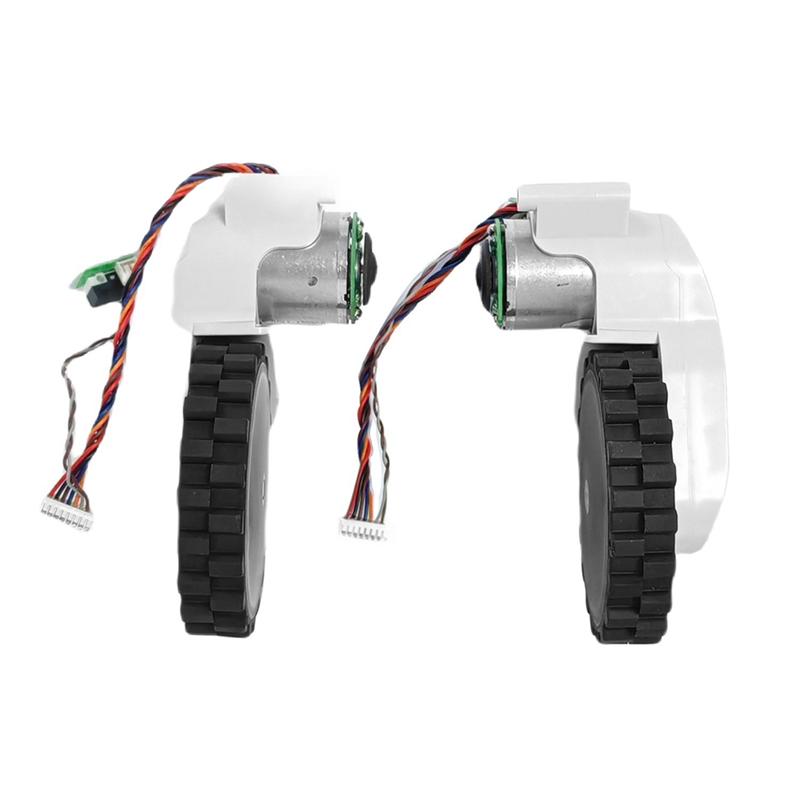 A65T-Left& Right Replacement Wheels For Xiaomi For Mijia 2C STYTJ03ZHM Vacuum Cleaner Spare Parts Drive Traveling Mop 2 Unit
