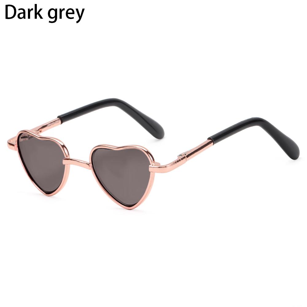 Photo Prop Costume Cosplay Party Cat Glasses Dog Glasses Heart Metal Sunglasses Cats Small Dogs