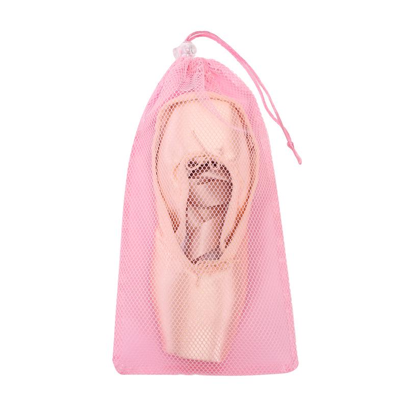 Αναπνέουσα Διχτυωτή Τσάντα Αποθήκευσης Παπουτσιών Χορού για Παιδιά & Ενήλικες - Σακίδιο με Κορδόνι για Μπαλέτο για Γυναίκες