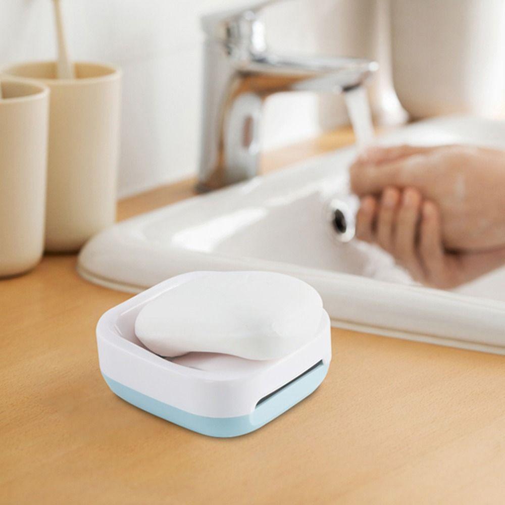 Multifunktionaler Zahnpastahalter Einfache Reinigung Seifenablage Einfacher Seifenschalenhalter Arbeitsplatte