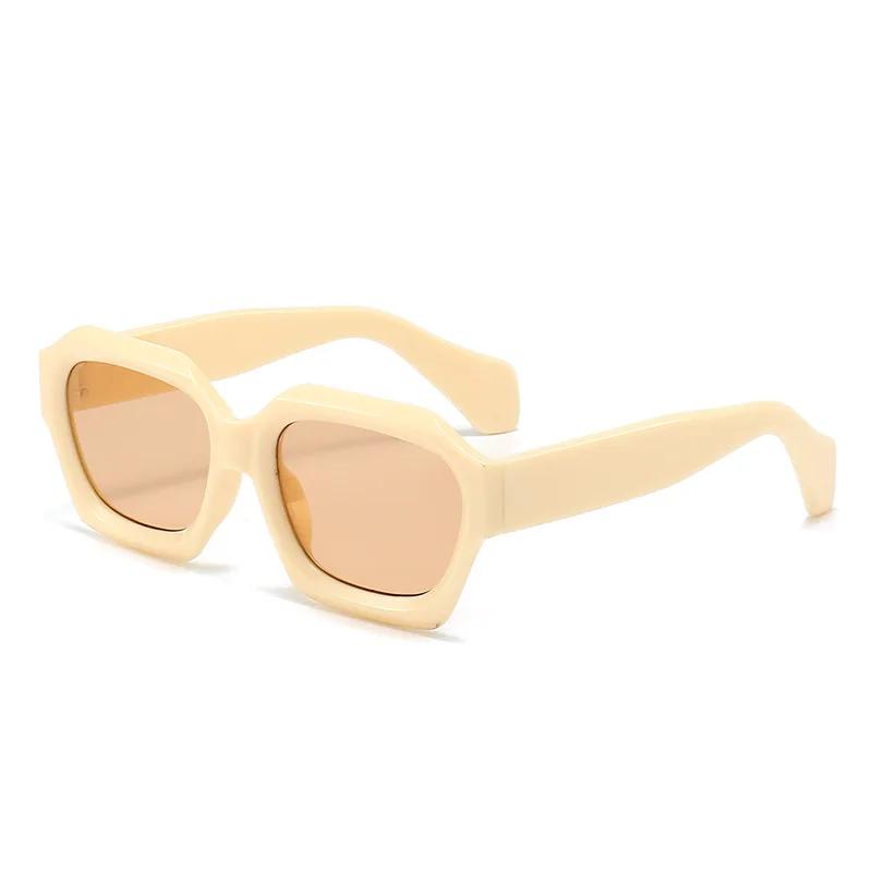 New Irregular Polygon Outdoor Uv400 Sunglasses Multi Functional Neutral Versatile Durable Uv Resistant Shades Glasses