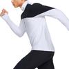 UA 12 Zipper Running Long Sleeve Sports Shirt Men Tops White 1326595-100