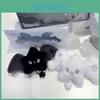 Wish Wichu Black And White Plush Animal Keychain With Pp Cotton Fill For Fans Collection Gift