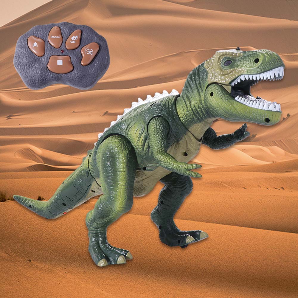 Plastic RC Dinosaur Car Toys Inertial Sliding Simulation T-Rex Toys Parent-child interaction