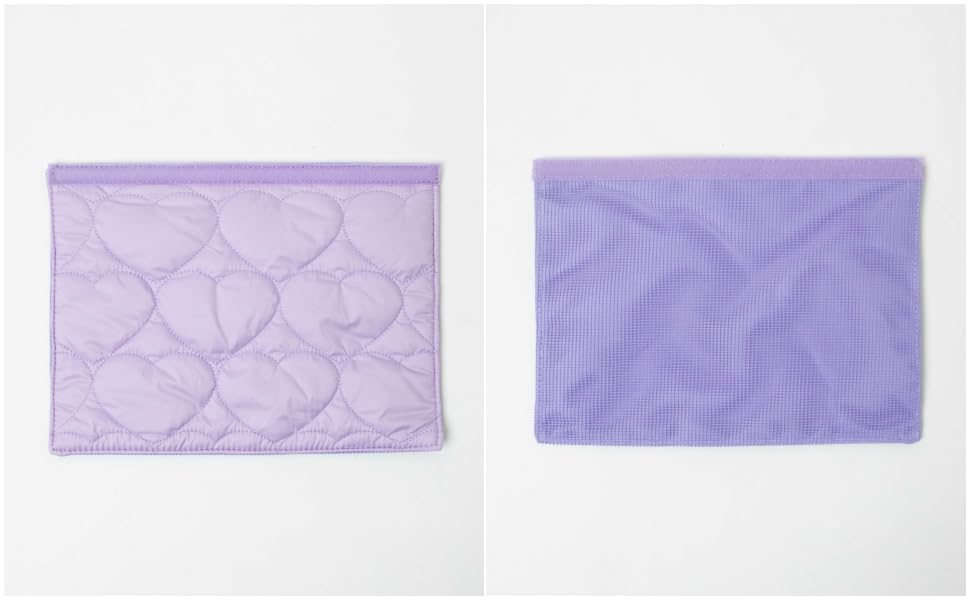 WEGO Ita Bag Quilted Shoulder Decorative A4 Perfect for Live and Winter Perfect Gift for Size Light Purple (Small) - Bag, Bag, Size, Oshikatsu,