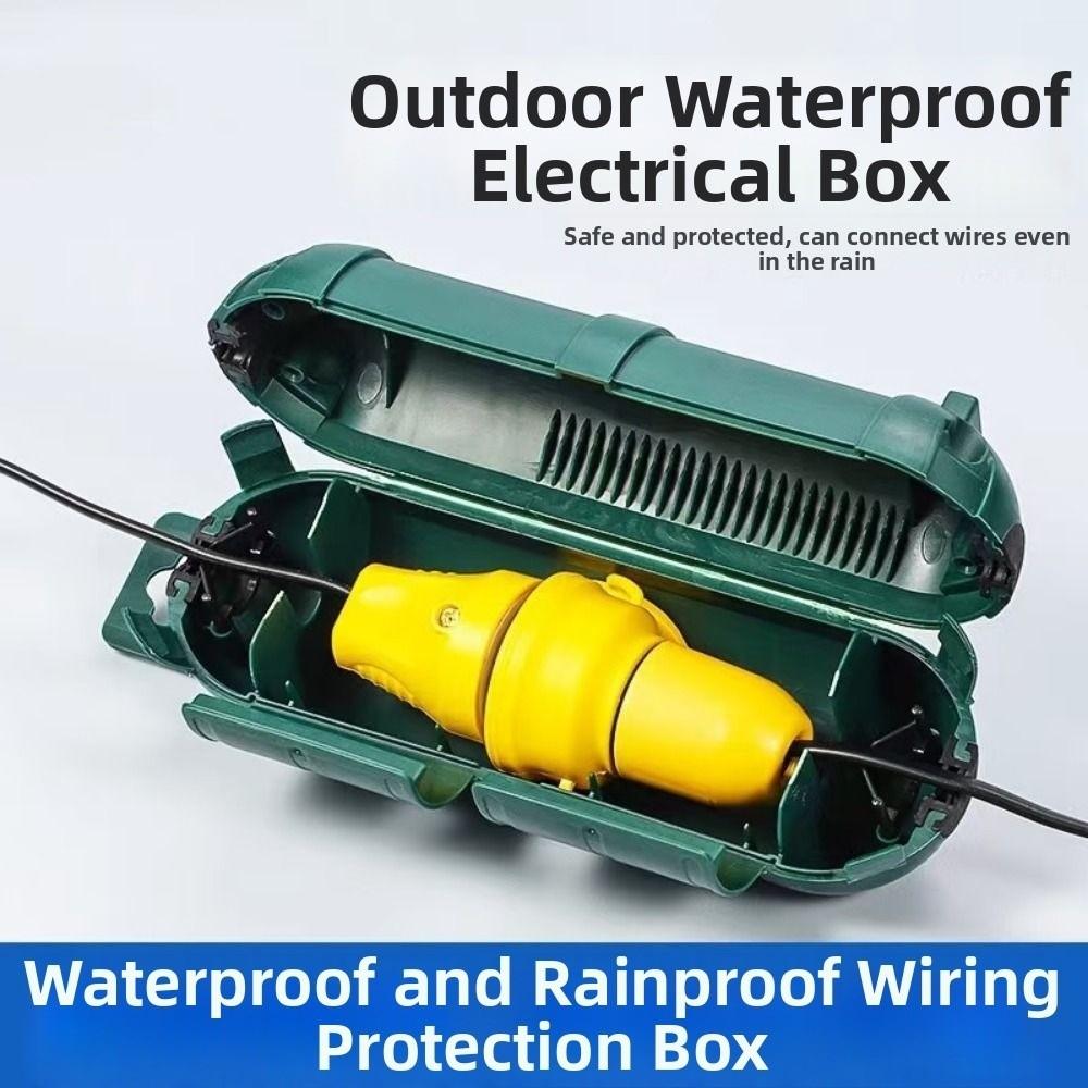 Waterproof Junction Box Weather Proof Sealed Electrical Connection Box ABS Extension Cord