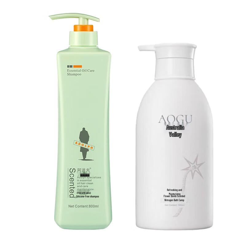 Набор Adolfo без силикона: Шампунь и гель для душа