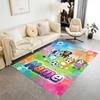 Soccer Fun Blue Dog Personalized Name Carpet Perfect for Dormitory Kitchen Foyer Decorate Room Antislip Carpet Office Home Decor Best for Christmas