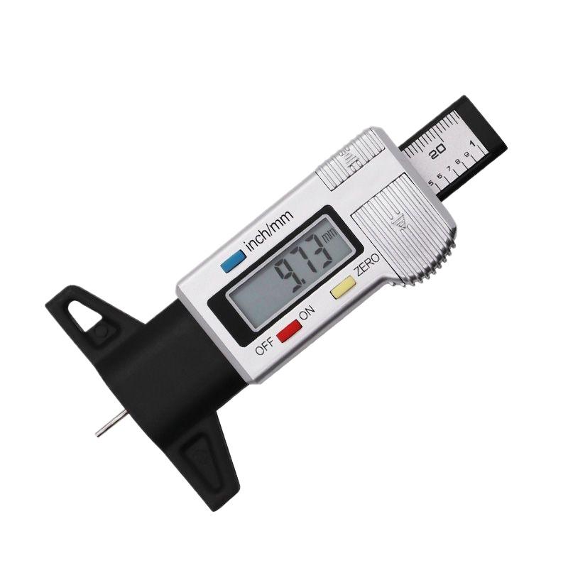 0-25Mm Tread Vernier Caliper, Plastic Electronic Digital Tire Tread Depth Ruler