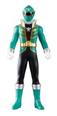 Kaizoku Sentai Gokaiger Sentai Hero Series 04 Gokai Green [Bandai]