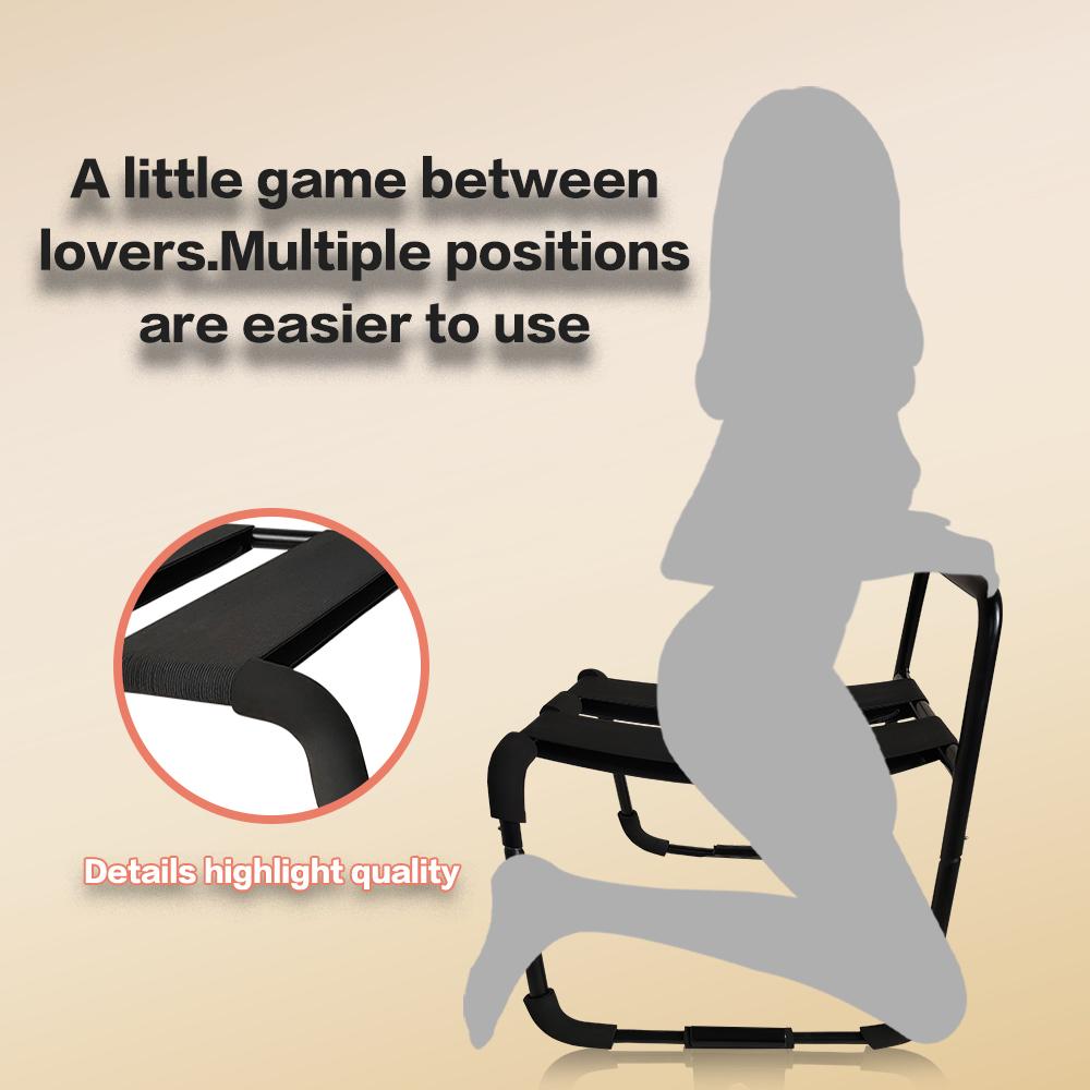 Adjustable Sturdy Folding Sex Chair Heavy-Duty Reinforced Frame for Men And Women Comfortable Portable Design