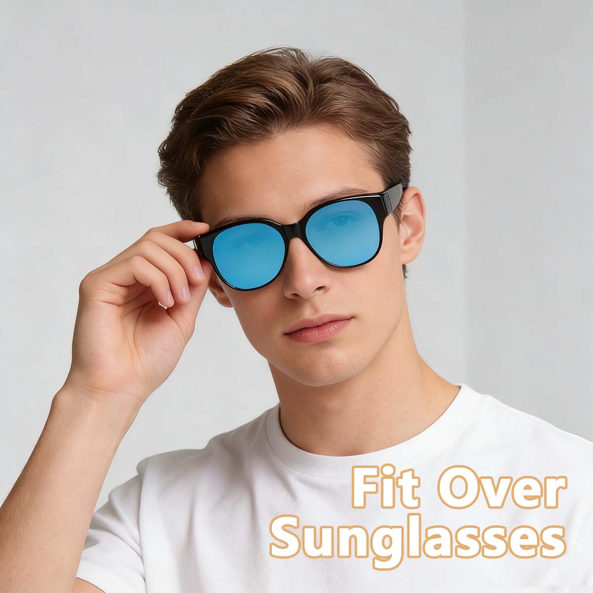 1PC Retro Sunglasses over glasses sunglasses for women fit over sunglasses for men UV400 T03