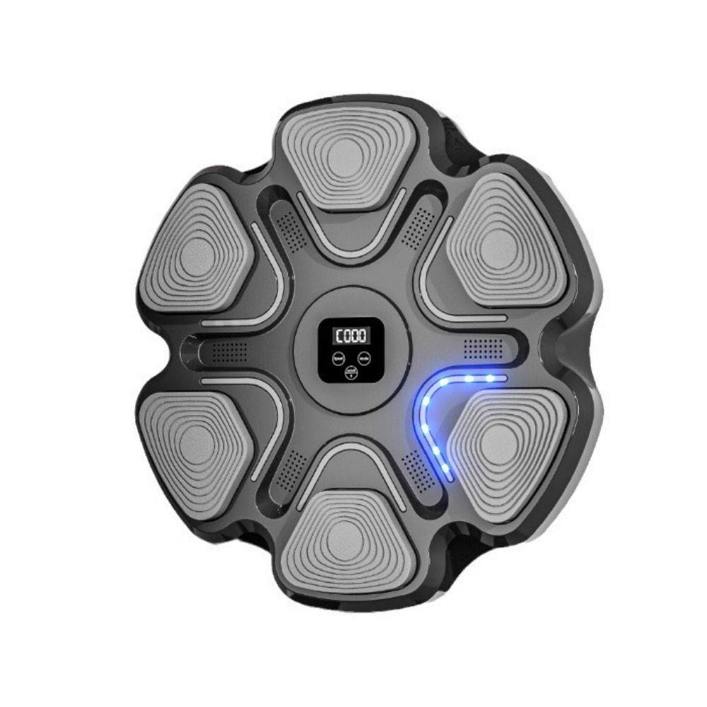 

LED Lighted Music Boxing Machine Smart Electronic Boxing Wall Target Home Exercise чорний