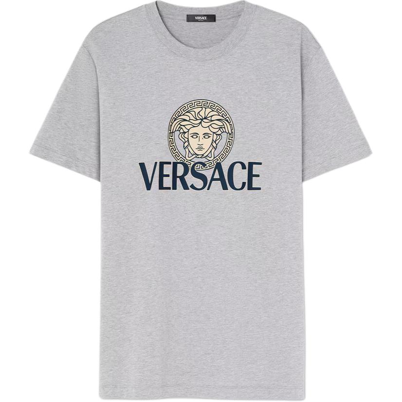 VERSACE Medusa Head Printed Crewneck T Shirt 1014226-1A10088-1E090