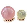 20pcs High Quality Wooden Crafts Hollow Sunflower Base Home Decoration Wooden Base Decoration Crystal Ball Base