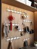 No Drill of Door Hooks, Space Aluminum, Non Perforated Bathroom Hooks, Bedroom Storage, Clothes Hanger Hooks, Wall Clothes Hook