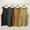 Fashion Japanese Style Long Vest Anti-dirty Waterproof Kitchen Aprons Multipurpose Nail Salon Beauty Apron