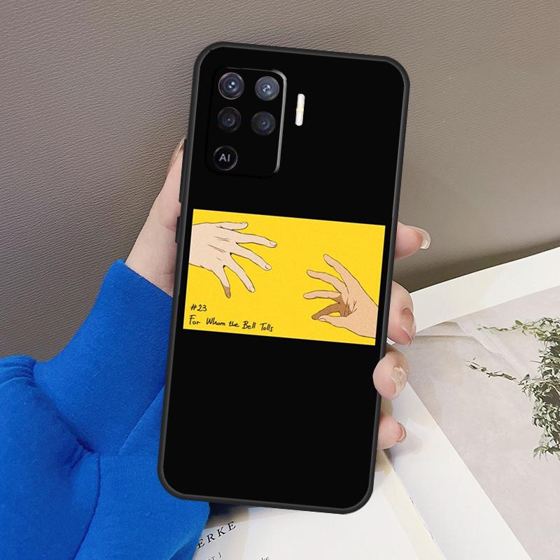 Banana Fish Sayonara Case For Oppo A78 A38 A18 A98 A58 A60 A80 A40 A96 A76 A16 A94 A74 A54 A15 A17 A57 A77 A5 Pro
