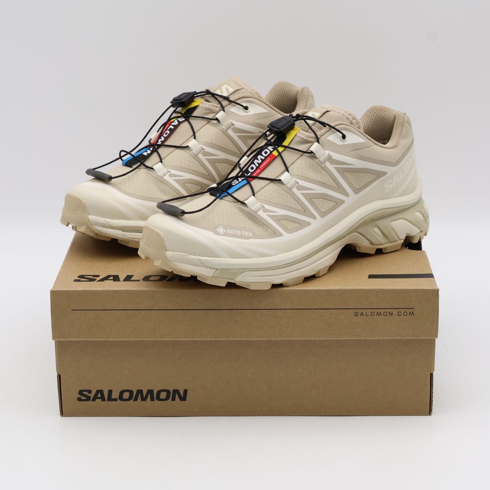 L47732400 Salomon XT-6 GORE-TEX Oxford Tan Миндальное Молоко Сафари (Мужской) 10