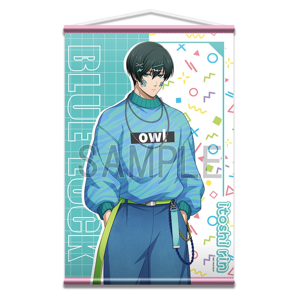 Blue Lock B2 Tapestry, Decorative Pop Version, by Rin Itoushi (TPAN-B009-m02)