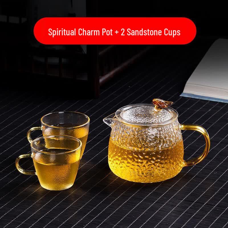 Heat-Resistant Glass Teapot with Infuser