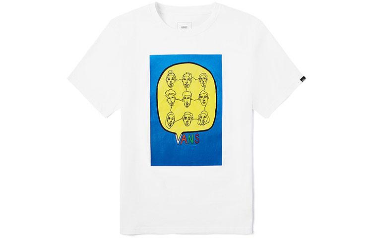 Vans Asia Artist Collaboration Edition T Shirt Men s White VN0A4RATWHT XL