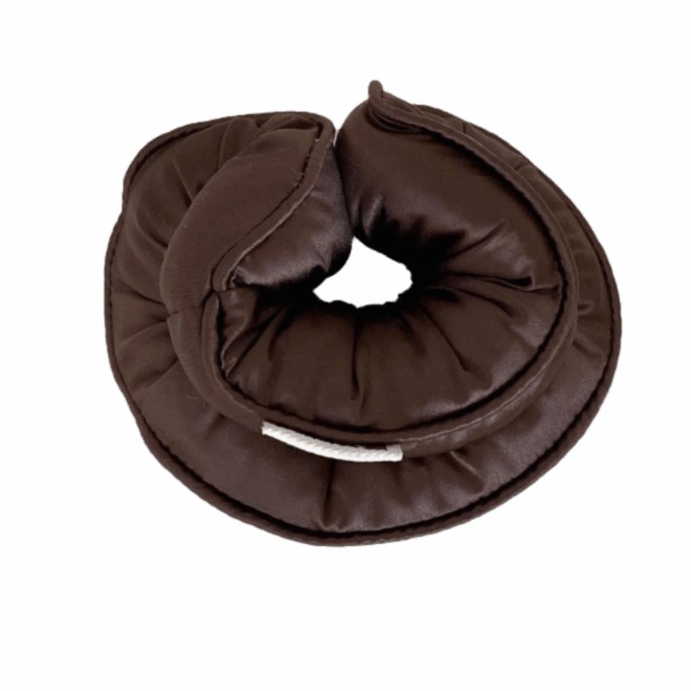 

Elastic Pillow Hair Scrunchies Sponge Sleep Hair Bands Headwear Head Ropes Sleeping Pillow кавовий