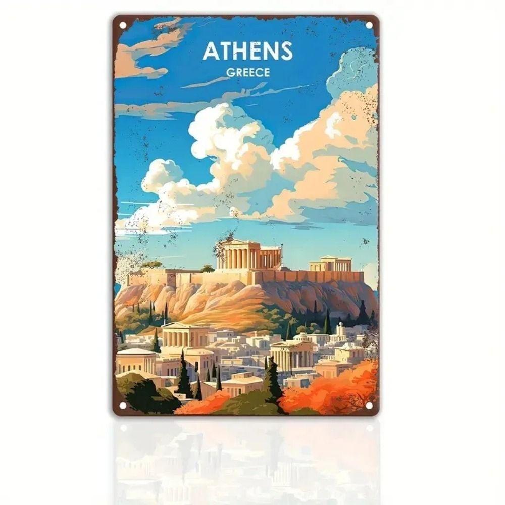 Ho Chi Minh City Vietnam Travel Metal Tin Sign, 20x30 cm Wall Decor for Room