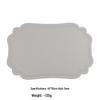 Nordic Retro Faux Leather Placemat: Waterproof, Oil-Proof, Insulated, Anti-Scald Table Mat for Household Use