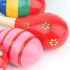 Small Maraca Cartoon Mini Wooden Percussion Maraca 0 To 3 Years Old Toddler Toy for Grasping Exercise
