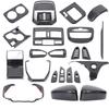 ABS Carbon Fiber For Subaru Forester 2026+ Center Control Shift Panel Air Outlet Frame Glass Lift Frame Sticker Accessories