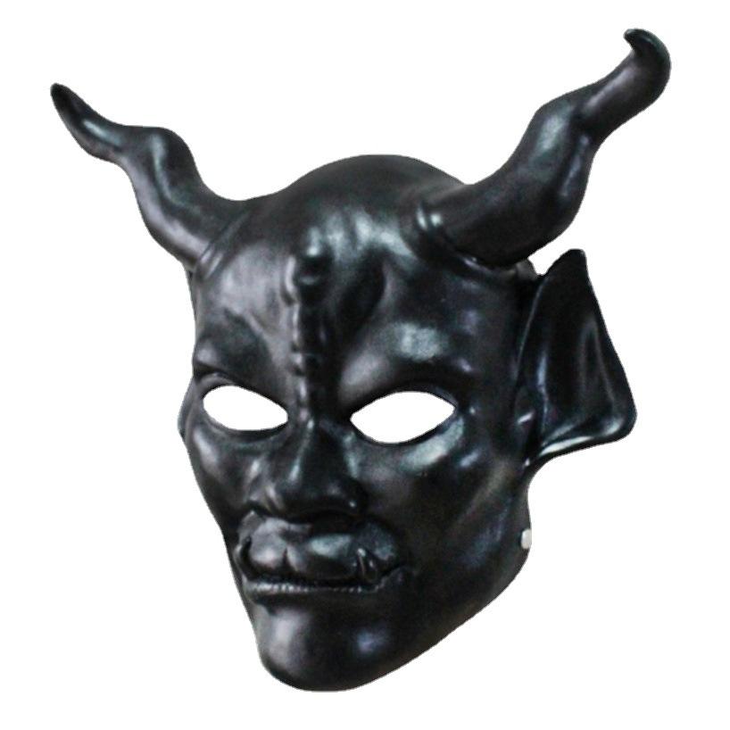 Bull Head King Resin Mask Bull Demon King Mask Pingtian Great Saint Mask Halloween Party Bull Face Dress Up