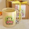 Cartoon Ceramic Mug High Looking Home Dormitory Breakfast Milk Cup Business Personal Gift Gift