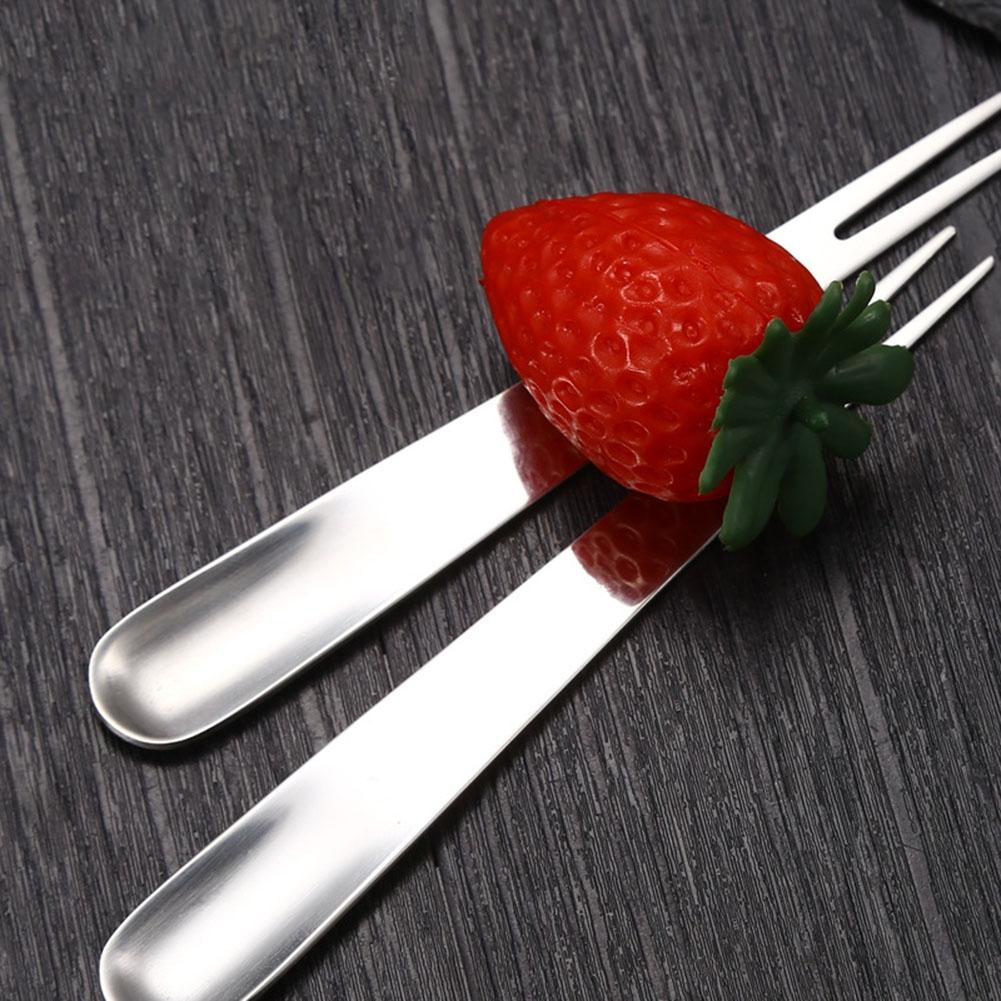 Dessert Fruit Fork Cake Fork Spoon Fruit Cake Fork Spoon Multifunction