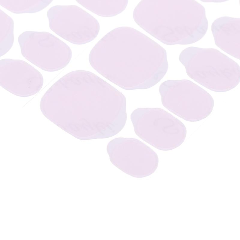 240Pcs Double-Sided Nail Adhesive Stickers Waterproof Breathable Transparent False Nail Glue Sticker Jelly Nail Tips Diy Tools