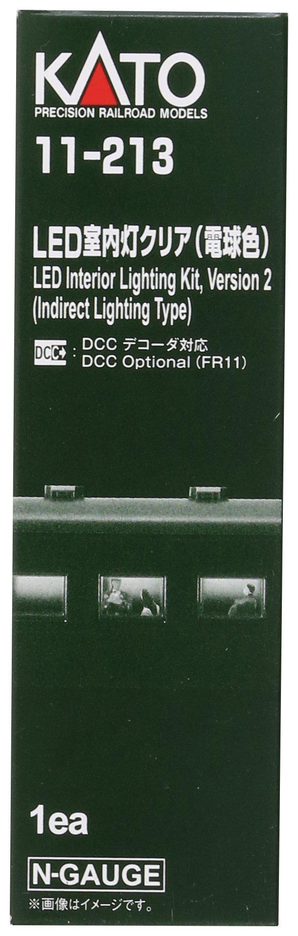 KATO N gauge LED interior warm model light, clear, white, 11-213 (railway supplies)