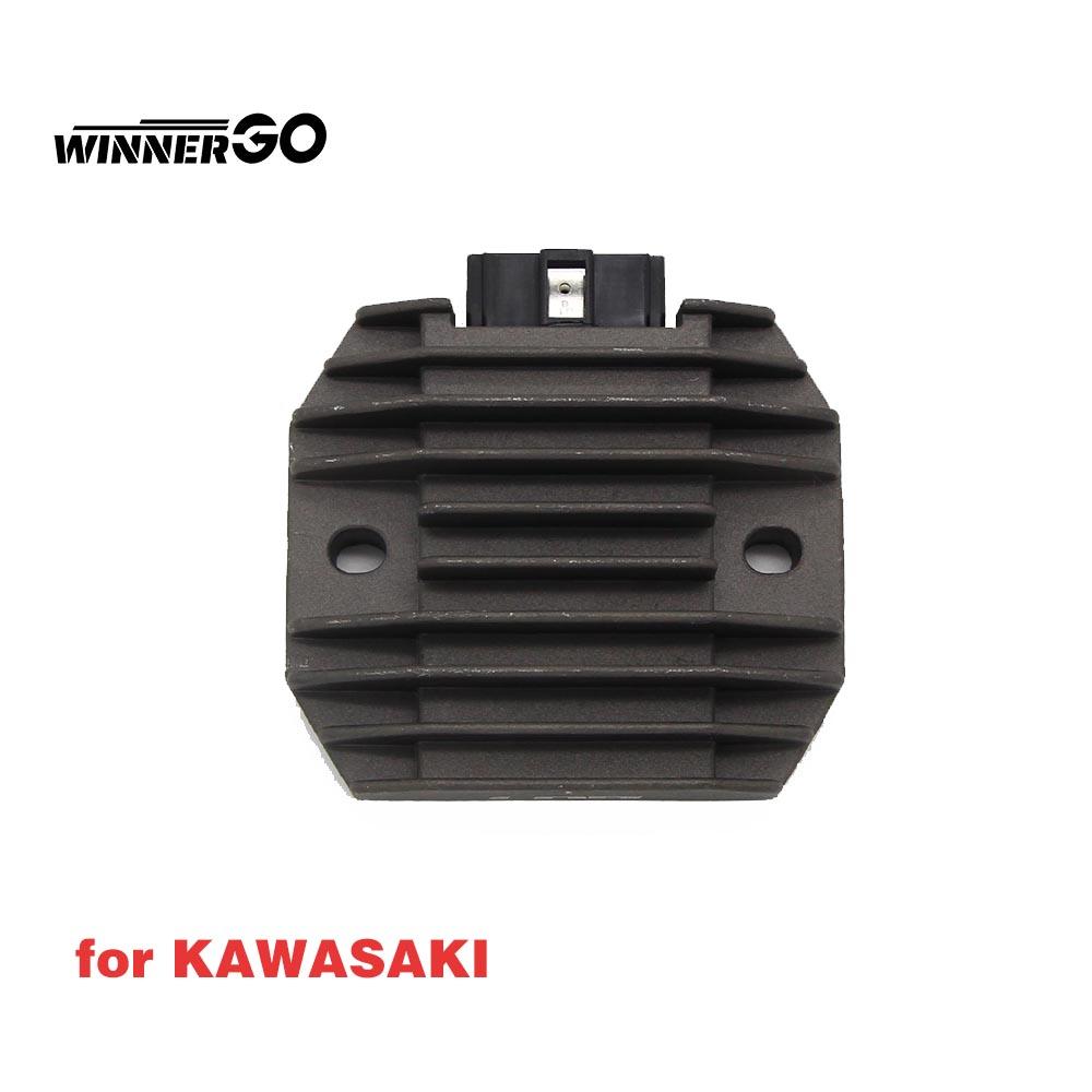 WINNERGO Motorcycle Voltage Regulator Rectifier For Kawasaki KLR 650 KLR650 KLX S 250 KLX250S KLXS250 2008-2018 21066-0027