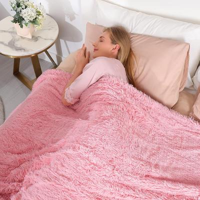 Decorative Extra Soft Fuzzy Faux Throw Blanket Reversible Long Hair Shaggy,Fluffy Cozy Plush Comfy Microfiber Fleece Blankets for Couch Sofa Bedroom