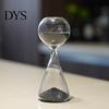Fint Timeglas Ornamenter, 15 Min Timer, Nordisk Minimalistisk Borosilikatglas Boligindretning, Kunstnerisk Skrivebordsgave