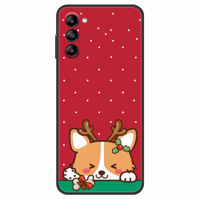 For Samsung Galaxy S23 Plus FE Ultra Case Cover Christmas TPU Soft Silicone Phone Back Cover Case for Fundas Samsung Galaxy S 23