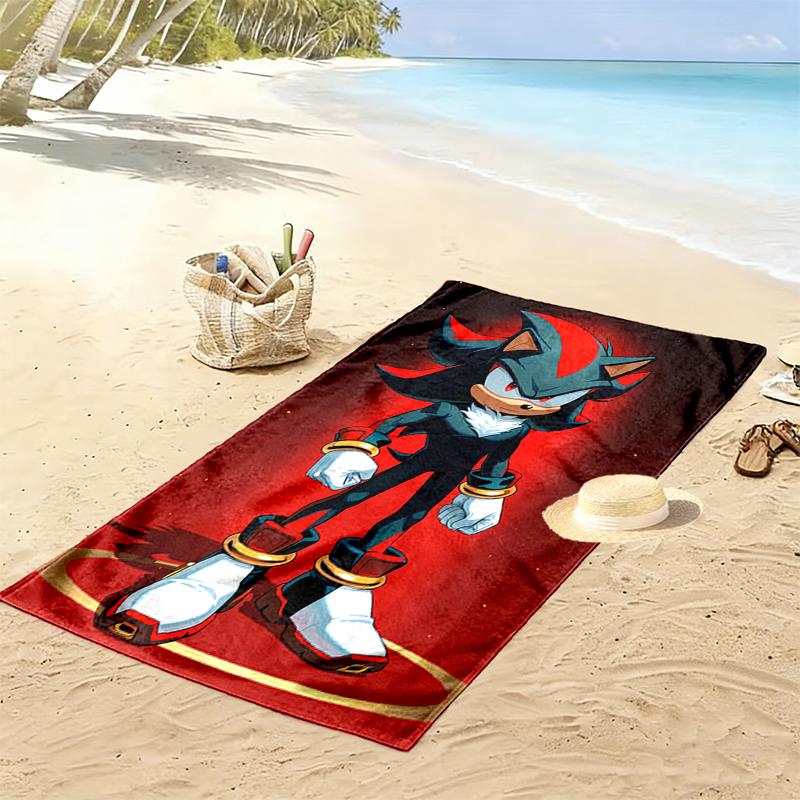 SONIC Beach Towel Suitable for Various Scenarios Such As Kitchen, Bathroom and Beach Swimming
