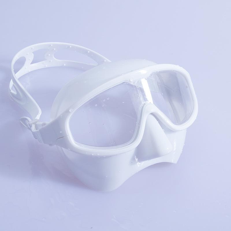 Free Diving Mirror, Diving Goggles Pvc Mask Anti-fog Lens