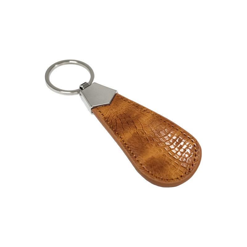 

Портативная дорожная ложка для обуви с кожаной ручкой, ложка для обуви с вычетом для брелка, металлическая ложка для обуви, мини-ложки для обуви, подъемник для обуви коричневый