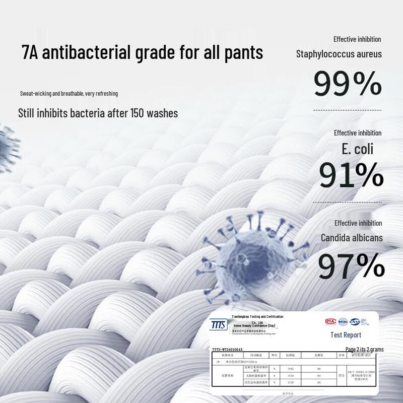 Langsha Men's Silk-Blend Antibacterial Boxer Briefs 4-Pack