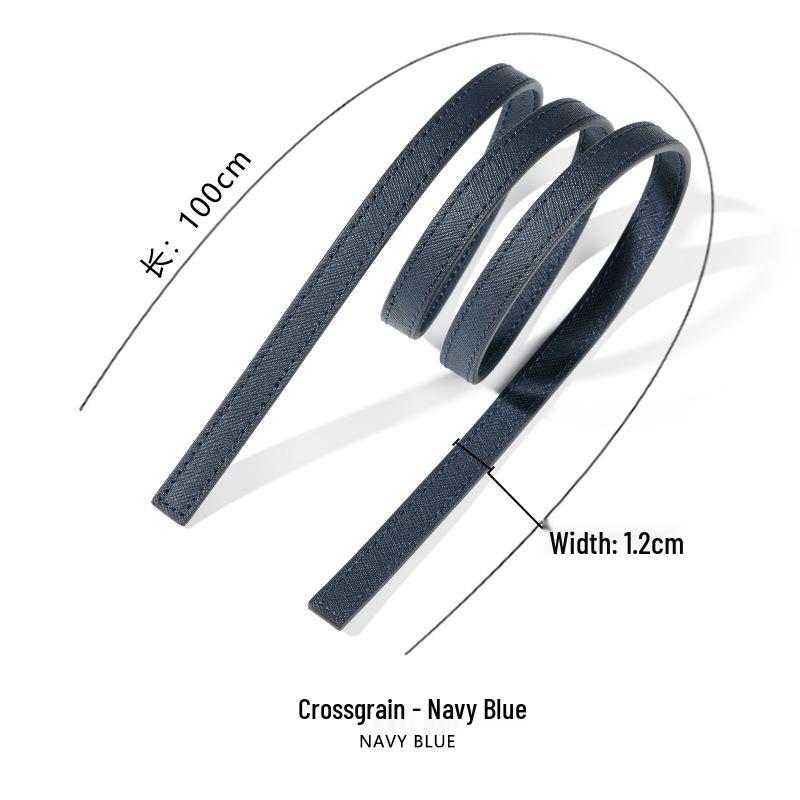 Paski ze skóry bydlęcej: D-63 Oryginalne Akcesoria Bagażowe DIY - Opcje Płaskie, Krzyżowe, Tkane Liczi