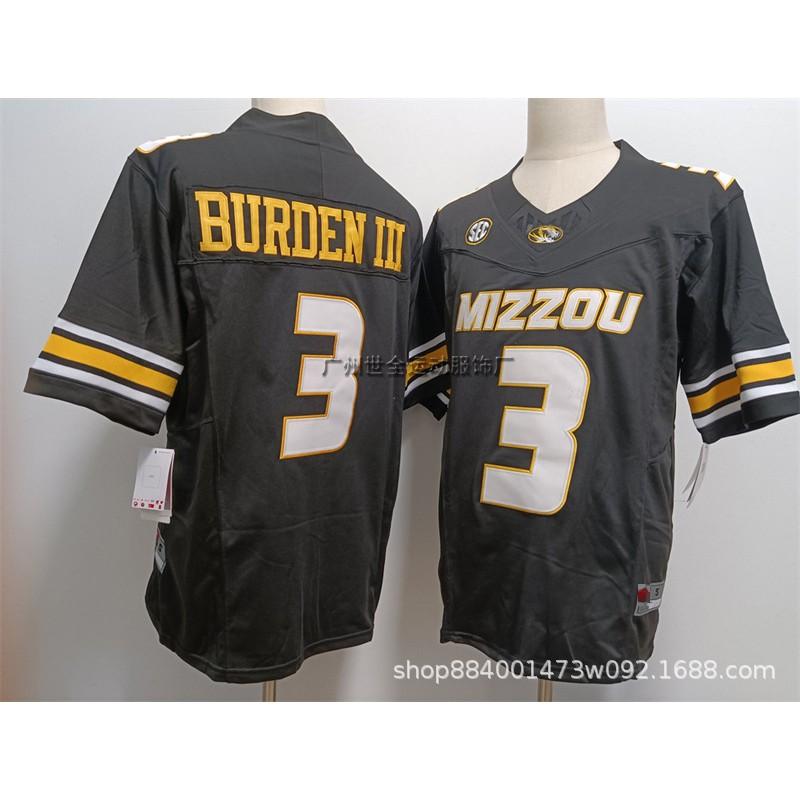 Mens College Football Jersey Huskies Missouri Tigers Embroidered Team Uniform Rugby Sports Fan Wear