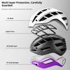 Sport Bicycle Helmet with Magnetic Goggles for Cycling Road Mountain Bike Outdoor Riding Safety Durable PC+EPS Unisex Adult