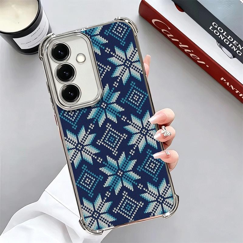 

Knitted Style Geometric Pattern Soft Phone Case For Samsung A17 A27 A07 A37 A57 A16 A56 A15 A55 A14 A54 A13 A53 A26 A36 A25 A35 Samsung A37