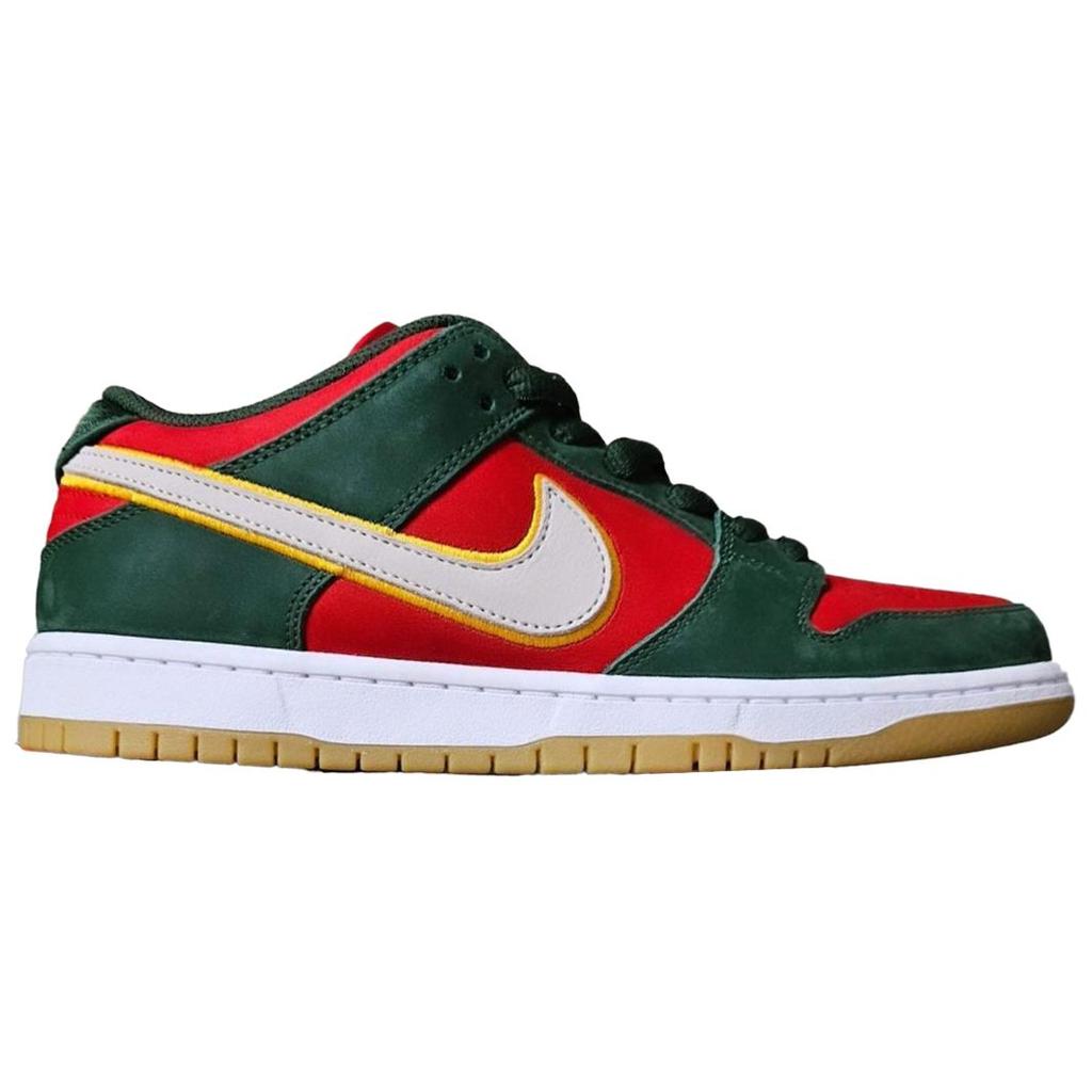 Nike SB Dunk Low PRM "Seattle Supersonics" Skateboard Shoes FZ1287-300